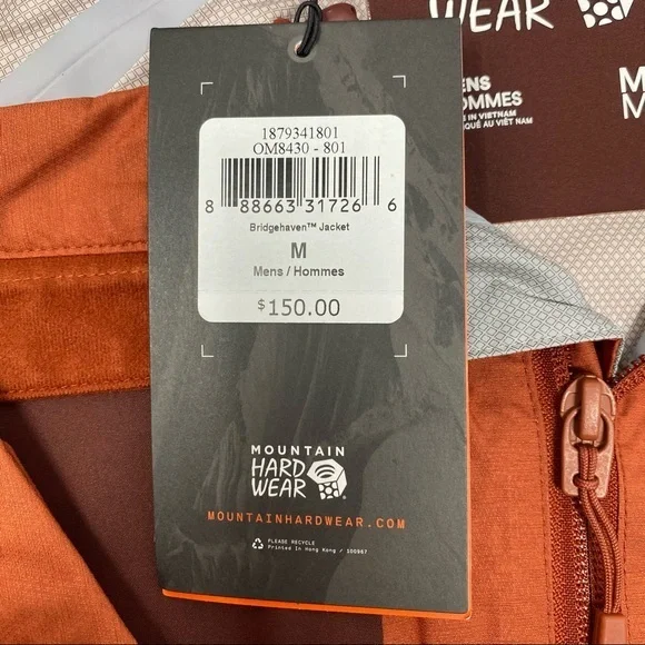 Mountain‎ Hardwear Bridgehaven Hooded Rain Jacket
